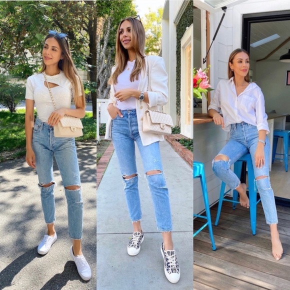 AGOLDE Jamie High Rise in Shakedown NWT 24 - Picture 5 of 14